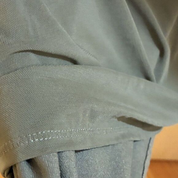 Urban Outfitters Light Before Dark Modern Love Olive Green Mini Dress - Small - Picture 7 of 7